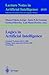 [(Logics in Artificial Intelligence: European Workshop, JELIA 2000 Malaga, Spain, September 29-October 2, 2000 Proceedings )] [Author: Manuel Ojeda-Aciego] [Nov-2000]