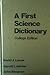 First Science Dictionary