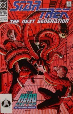 Star Trek The Next Generation: The Hero Factor, #4 (jan 90)