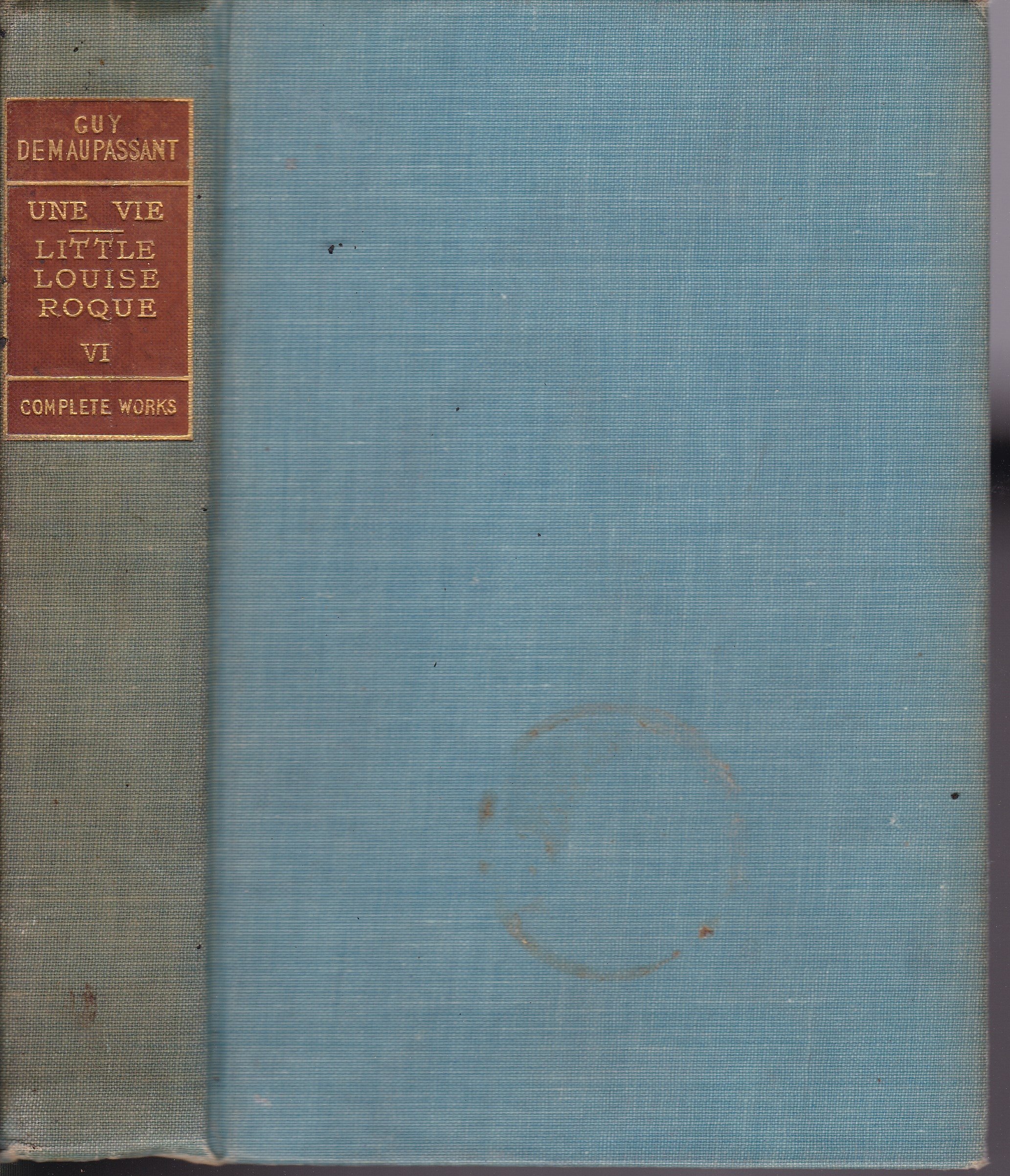 Une Vie or the History of a Heart, Vol. 6