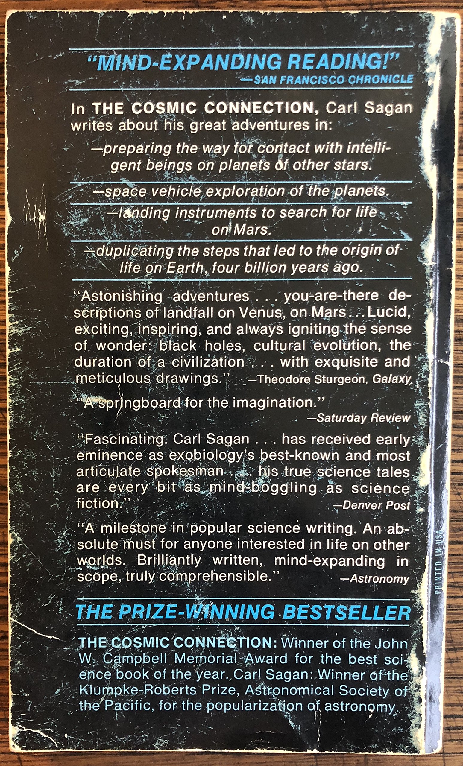 The Cosmic Connection