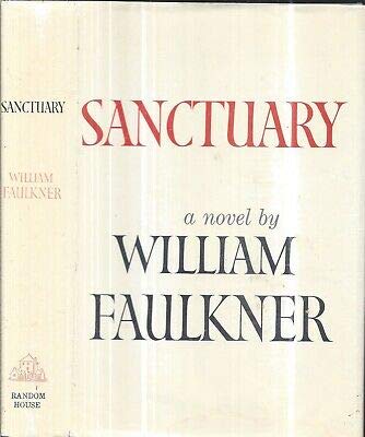 1958 WILLIAM FAULKNER CLASSIC SANCTUARY WITH DUST JACKET [Hardcover] William Faulkner