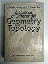 A course of differential geometry and topology