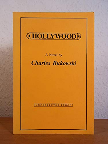Hollywood. A Novel. Uncorrected Proof