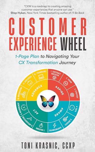 Customer Experience Wheel: 1-Page Plan to Navigating Your CX Transformation Journey (Kindle Edition)
