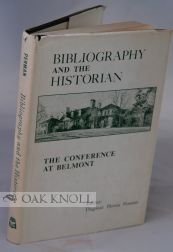 BIBLIOGRAPHY AND THE HISTORIAN (Hardcover)