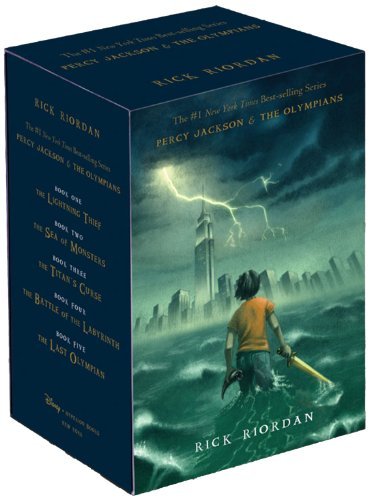Percy Jackson and the Olympians Hardcover Boxed Set (Percy Jackson & the Olympians) [Hardcover] [2010] First Edition Ed. Rick Riordan