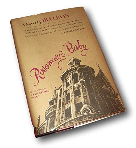Rare Rosemary's Baby by Ira Levin (1967) 1st Printing Hardcover Novel