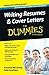 Writing Resumes and Cover Letters For Dummies 2nd Australian ... by Amanda McCarthy