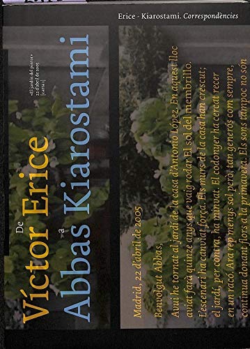 Erice Kiarostami: Correspondències (Catalan Edition)