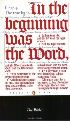 The Bible: King James Version with the Apocrypha (Penguin Classics) [06 July 2006]