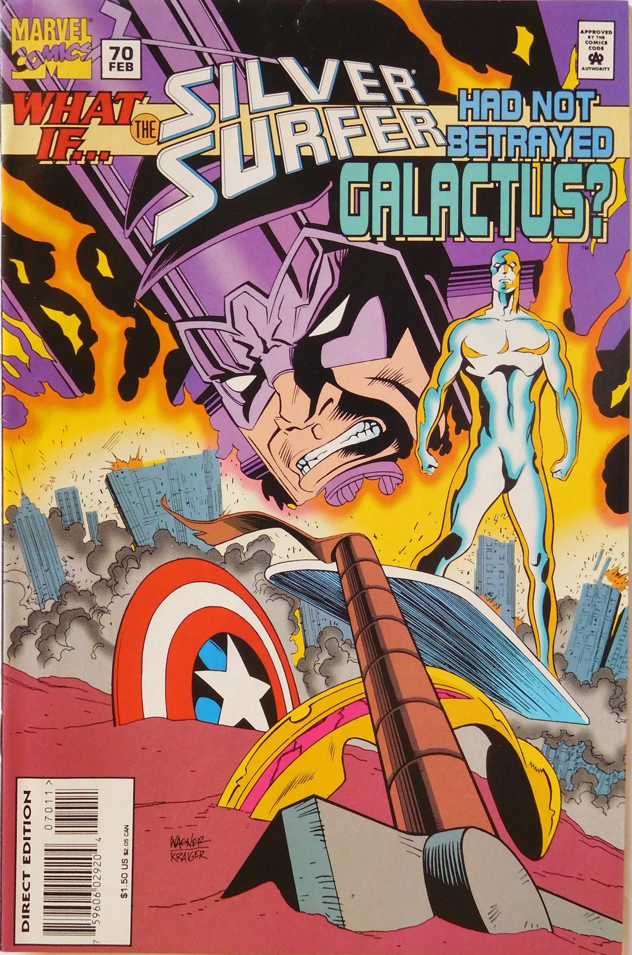 What If? Vol.2 #70 "What If the Silver Surfer Had Not Betrayed Galactus?" (Comic)