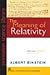 The Meaning Of Relativity