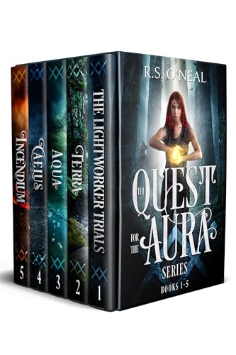 The Quest For The Aura Complete Series Boxed Set: A Young Adult Academy Fantasy (Kindle Edition)