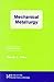 Mechanical Metallurgy (Materials Science & Engineering) by Geroge Dieter (1989-03-01)