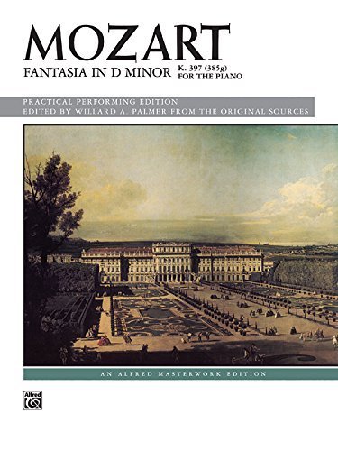 Fantasia in D minor, K. 397 (Sheet) (Alfred Masterwork) by Mozart, Wolfgang Amadeus (1987) Paperback