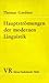 Hauptströmungen Der Modernen Linguistik: Chomsky U.D. Generative Grammatik