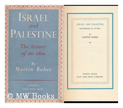 Israel and Palestine: The History of an Idea (Hardcover)
