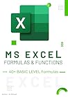 MS Excel Formulas & Functions: 40+ Basic Level Formulas