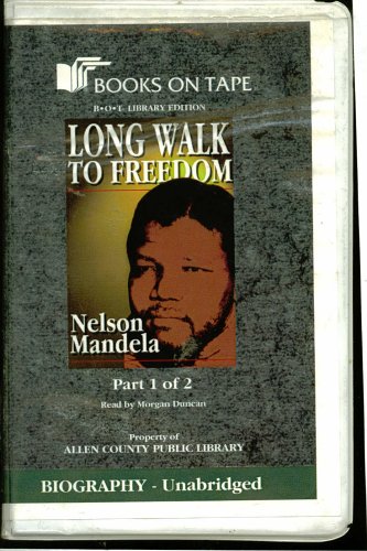 Long Walk to Freedom Part 1 (10 Cassettes) and Part 2 (9 Cassettes): B-O-T Library Edition
