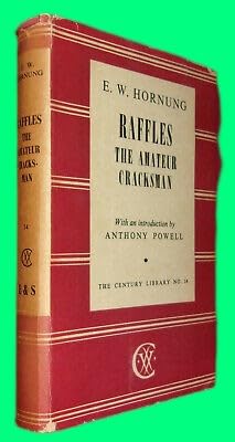 Collectible E.W. Hornung RAFFLES: The Amateur Cracksman First edition thus 1950 Century #14