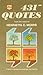 431 Quotes from the Notes of Henrietta C. Mears