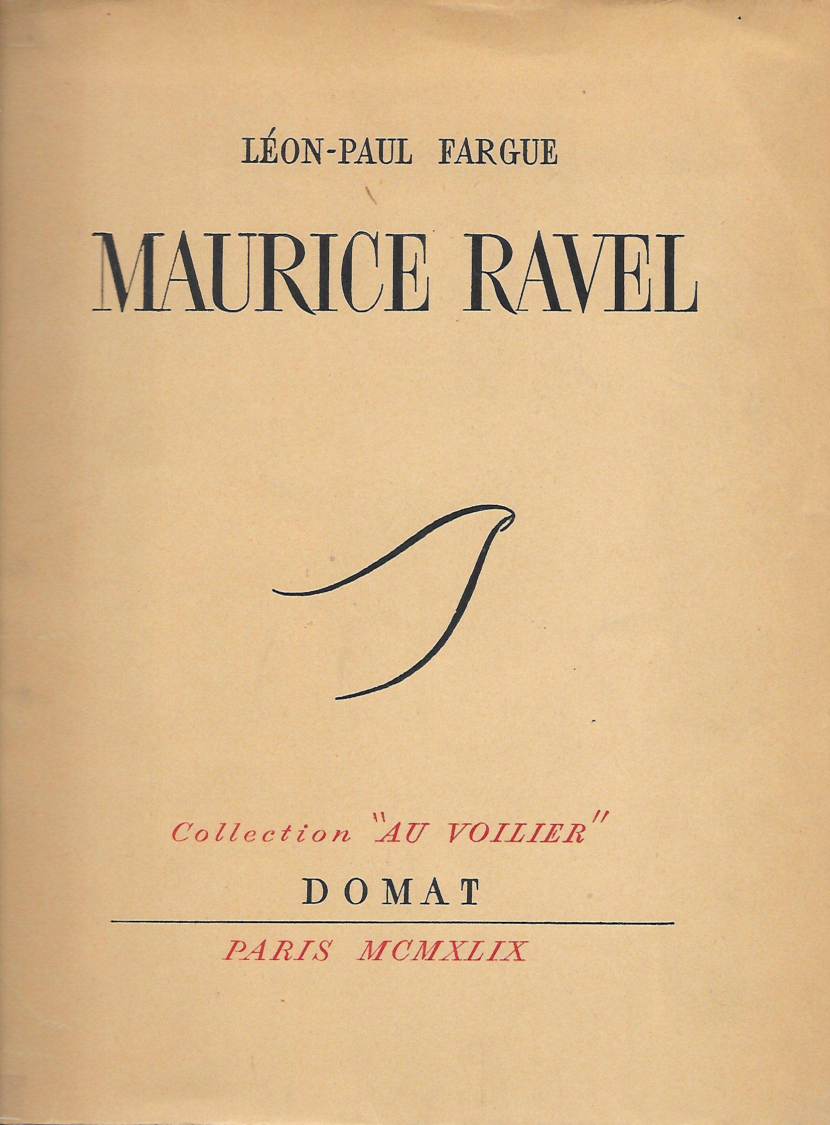 Maurice Ravel. (Paperback)