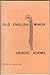 Old English minor heroic poems (Durham and St. Andrews medieval texts)