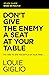 Don't Give the Enemy a Seat at Your Table Complete Set Book and Study Guide with Exclusive Bookmark