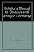 Solutions Manual to Calculus and Analytic Geometry 7th edition by Thomas, George (1988) Paperback