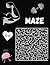 Maze Book For Teens: With 1...