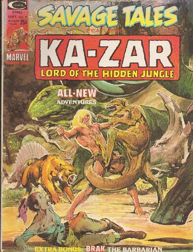 Savage Tales No. 6 (Ka-Zar begins)(B&W Comic Magazine)