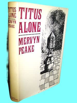 Rare Antique Titus Alone Mervyn Peake Gormenghast 1st Reset & Illustrated Edition Classic [Hardcover] Mervyn Peake
