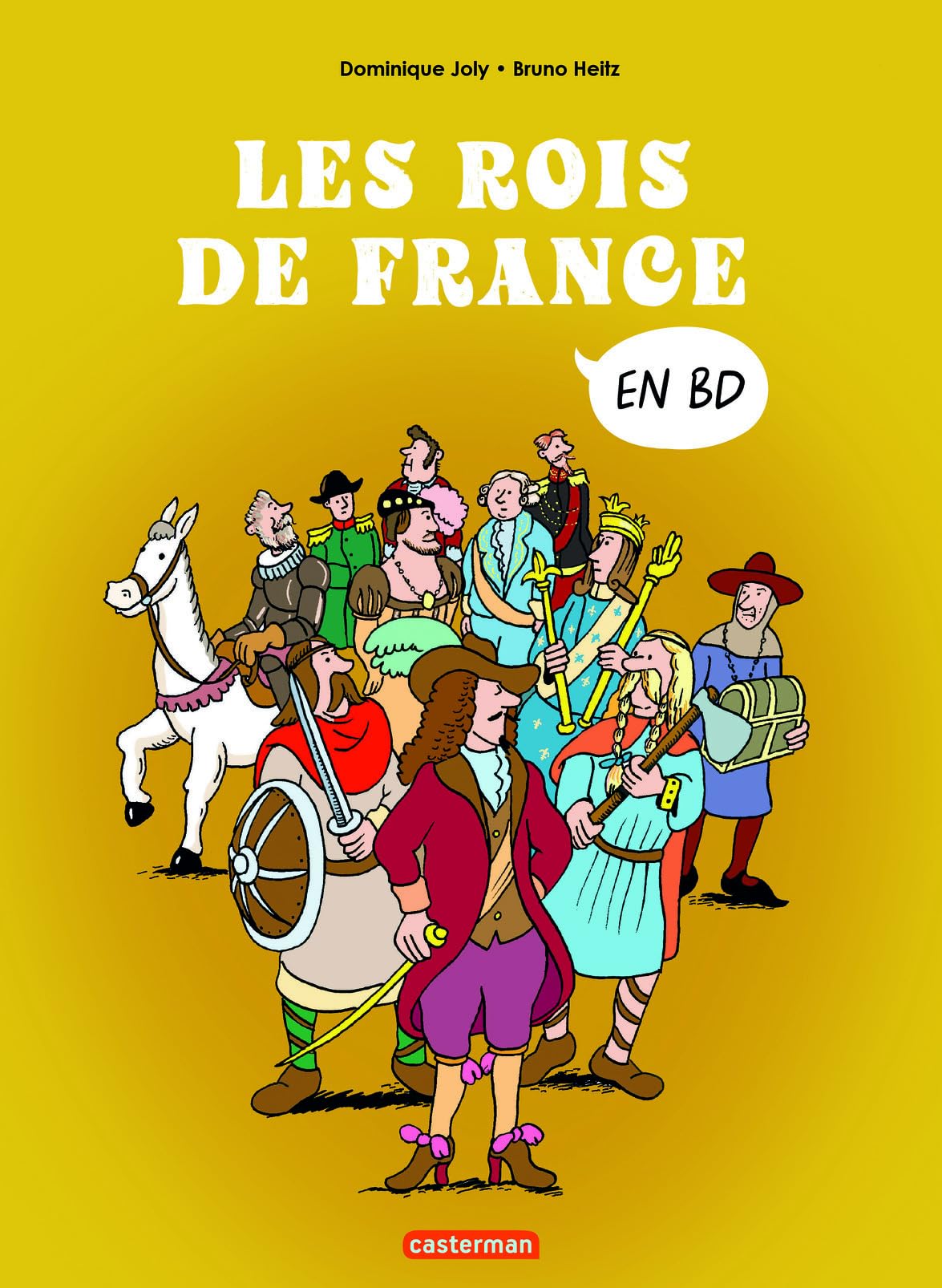 Les rois de France en BD (L'Histoire de France en BD)