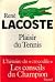 Plaisir du tennis