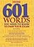 601 Words You Need to Know ...