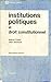 Institutions politiques et ...