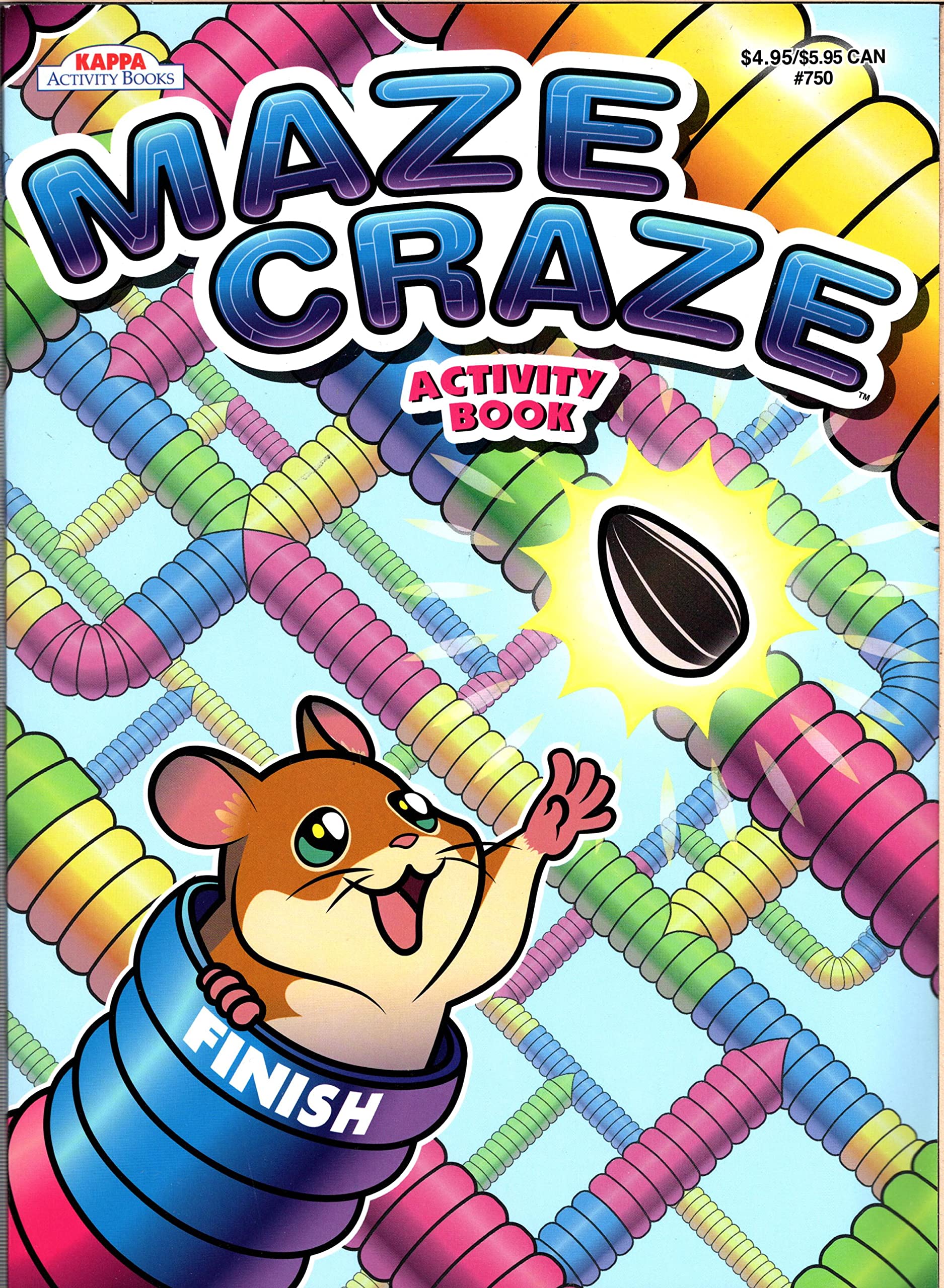 Maze Craze Activity Book for Kids Easy Medium Hard Levels - v4 (Paperback)