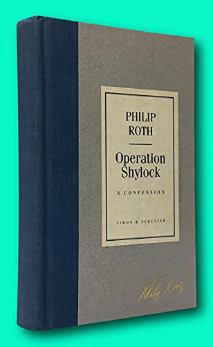 Vtg Philip Roth 1st edit/1st print Operation Shylock Bookseller Advance Copy 1st Edition 1993 [Hardcover] Roth, Philip [Hardcover] Roth, Philip