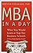 MBA In A Day: What You Would Learn At Top-Tier Business Schools (If You Only Had The Time!) by Stralser, Steven 1st edition (2004) Hardcover