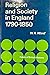 Religion and society in England, 1790-1850
