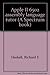Apple II-6502 assembly language tutor by Haskell Richard E (1983-01-01) Paperback