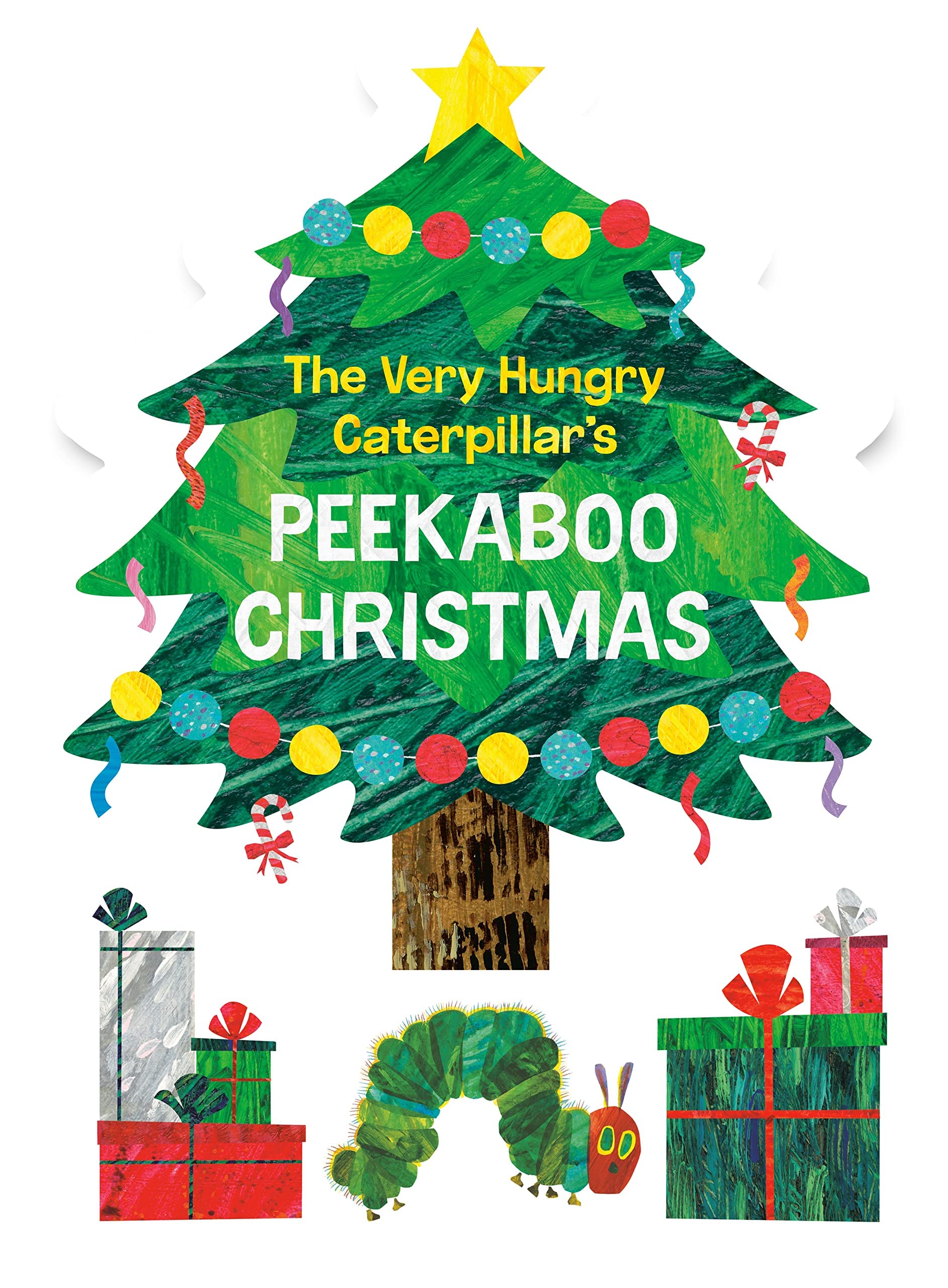 The Very Hungry Caterpillar's Peekaboo Christmas (Board Book)