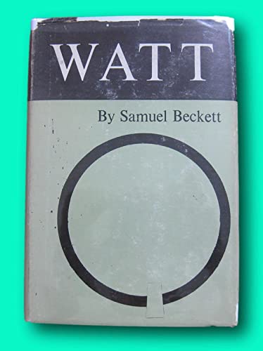 Rare WATT by Samuel Beckett - 1st/1st HCDJ 1959 Grove press VG+ $3.50 [Hardcover] unknown