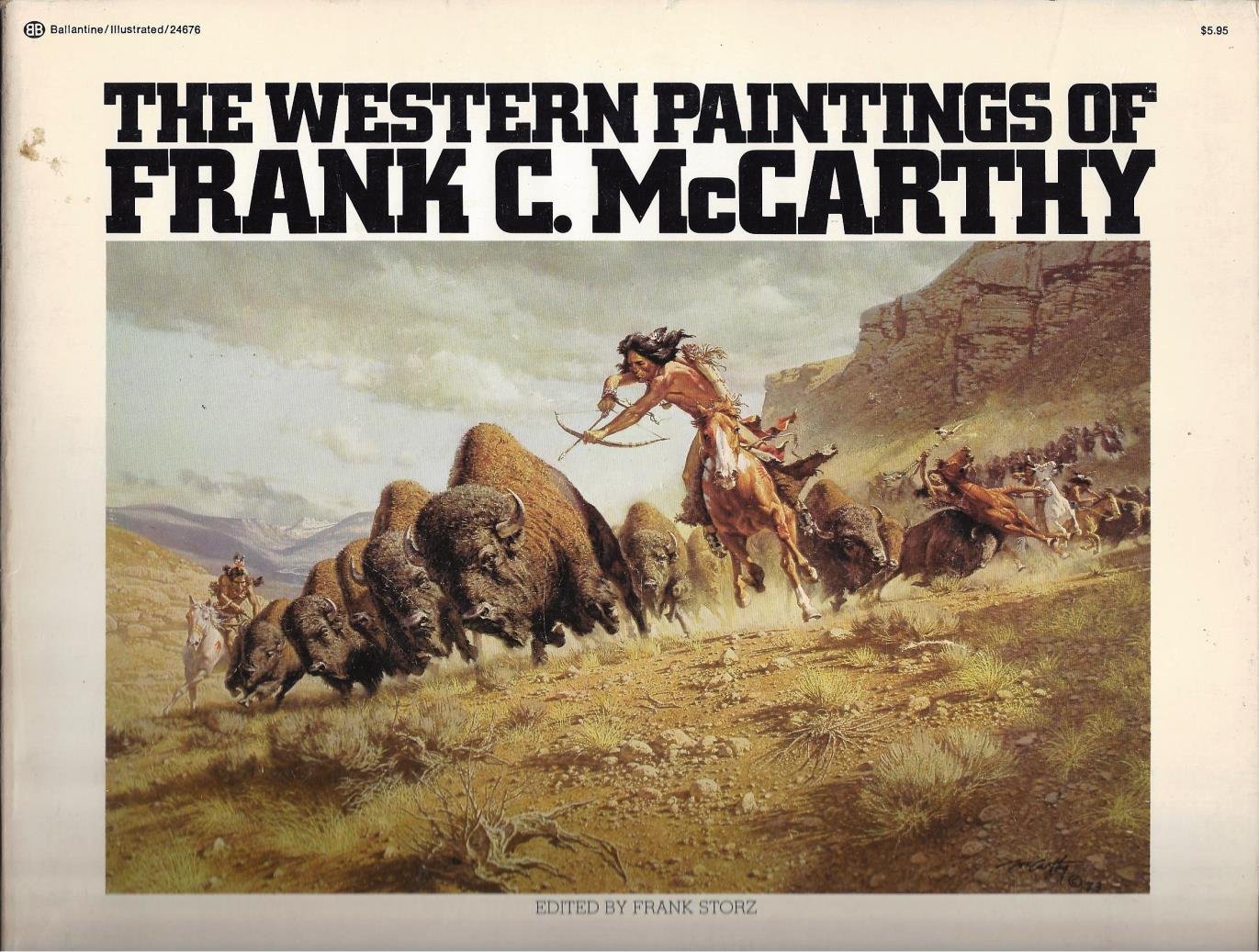 The Western Paintings of Frank C. McCarthy (Paperback)