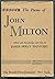 The Poems of John Milton by John) Hanford Milton