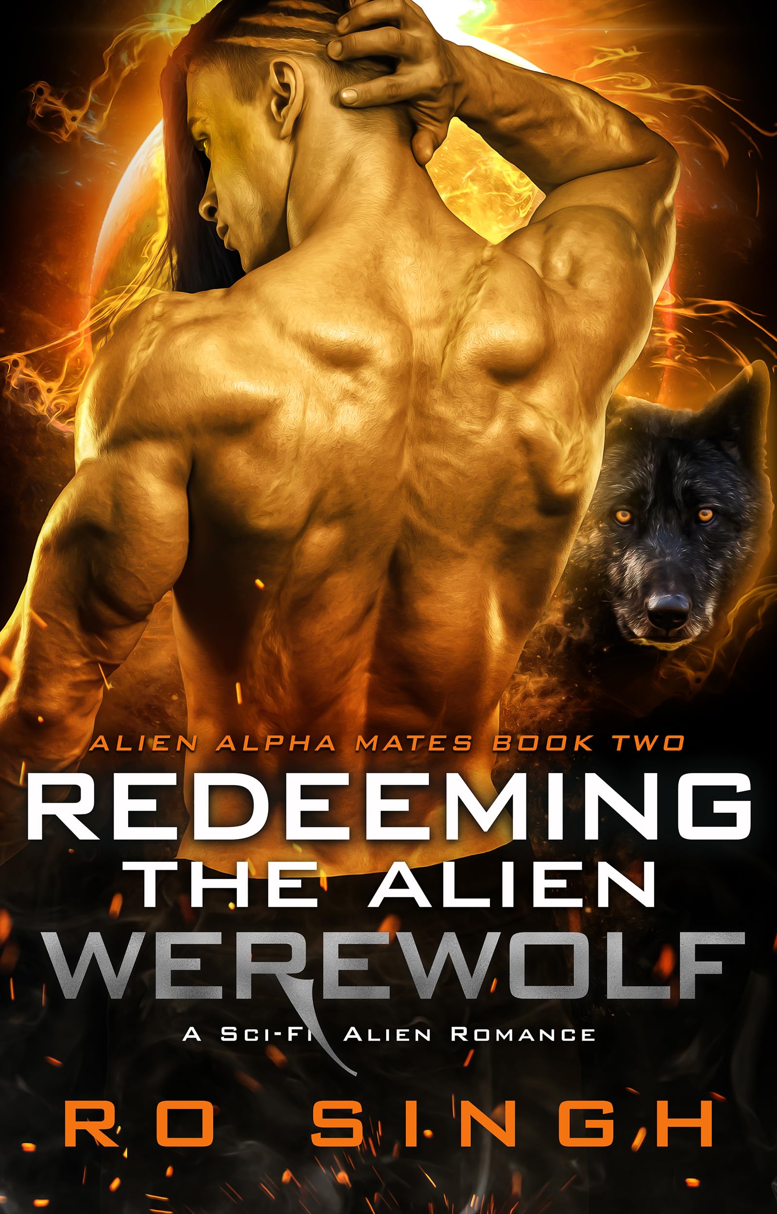 Redeeming the Alien Werewolf (Alien Alpha Mates #2)