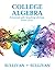 College Algebra Enhanced with Graphing Utilities Plus MyMathLab with Pearson eText -- Access Card Package (7th Edition) (Sullivan & Sullivan Precalculus Titles) by Michael Sullivan (2016-01-22)