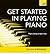 [(Get Started in Playing Piano: Teach Yourself)] [Author: Gillian Shepheard] published on (August, 2014)