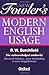 The New Fowler's Modern English Usage (3rd Revised Edition)